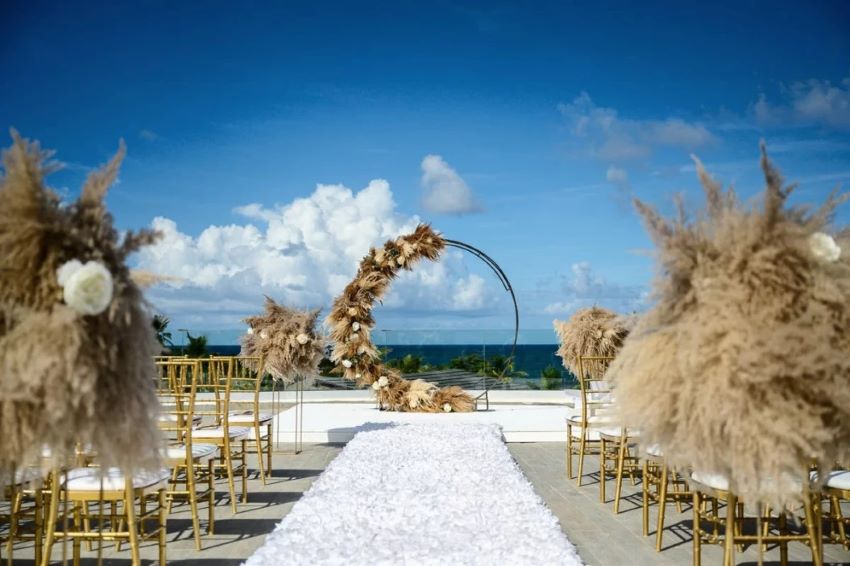 seaside sky terrace venue dreams macao beach punta cana