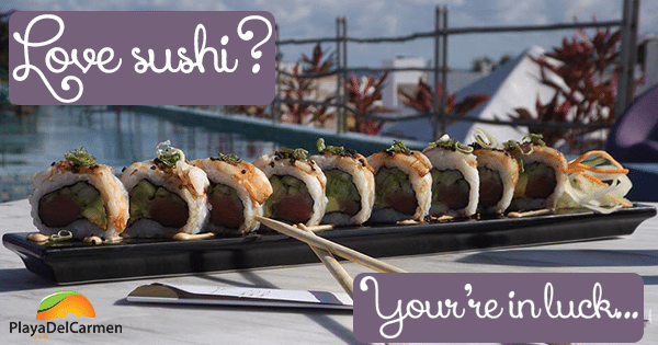 Your Guide to The Best Sushi Restaurants in Playa del Carmen