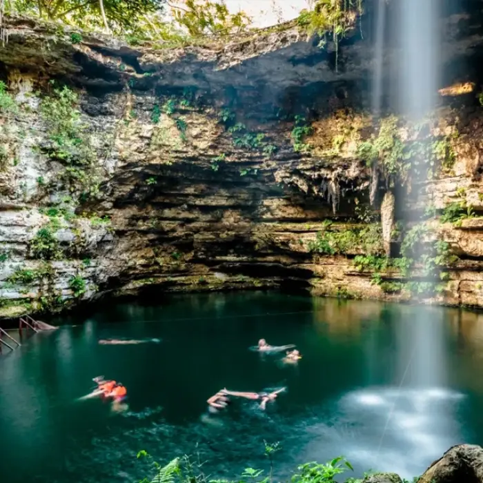 The Saamal area near Chichen Itza, known for its picturesque landscape and tranquil ambiance.