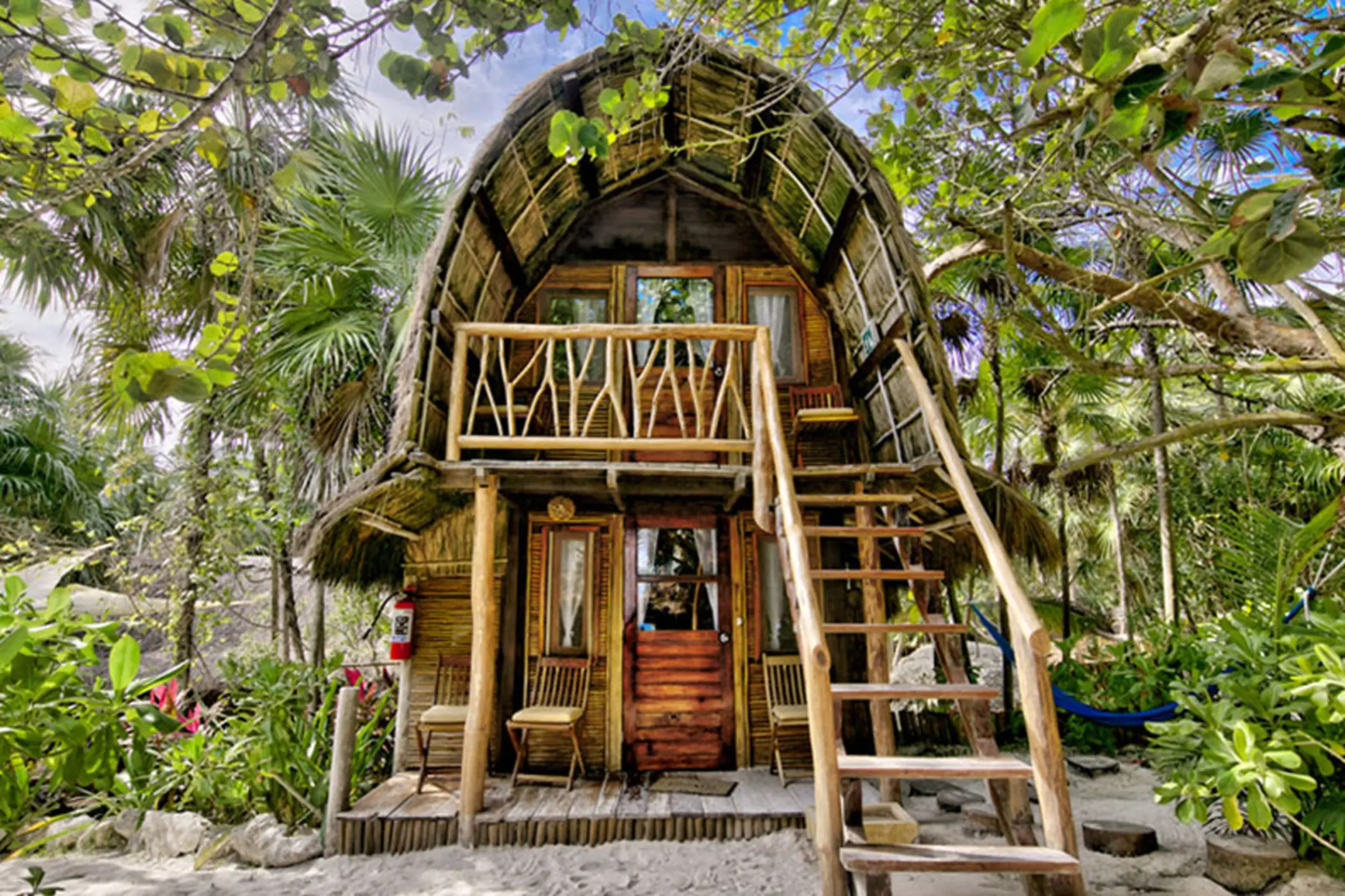 bali hut at Ahau Tulum