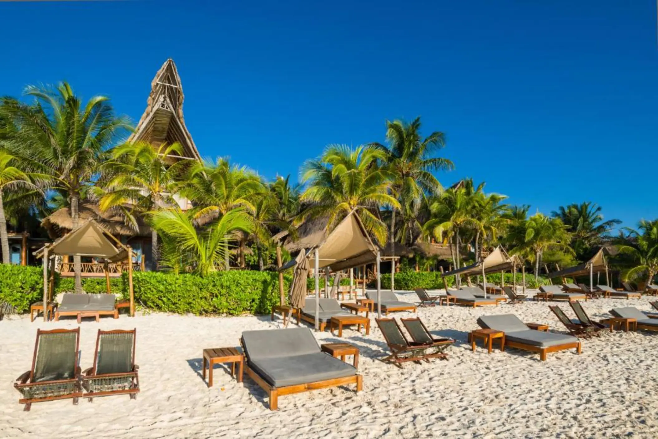 beach at Ahau Tulum