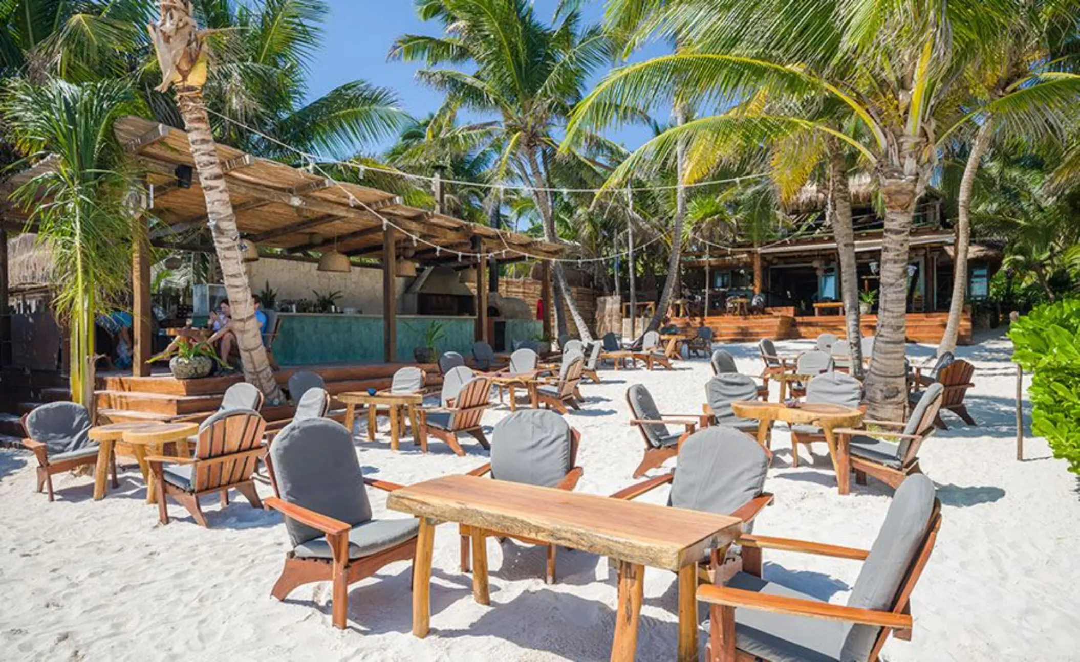 beach club at Ahau Tulum