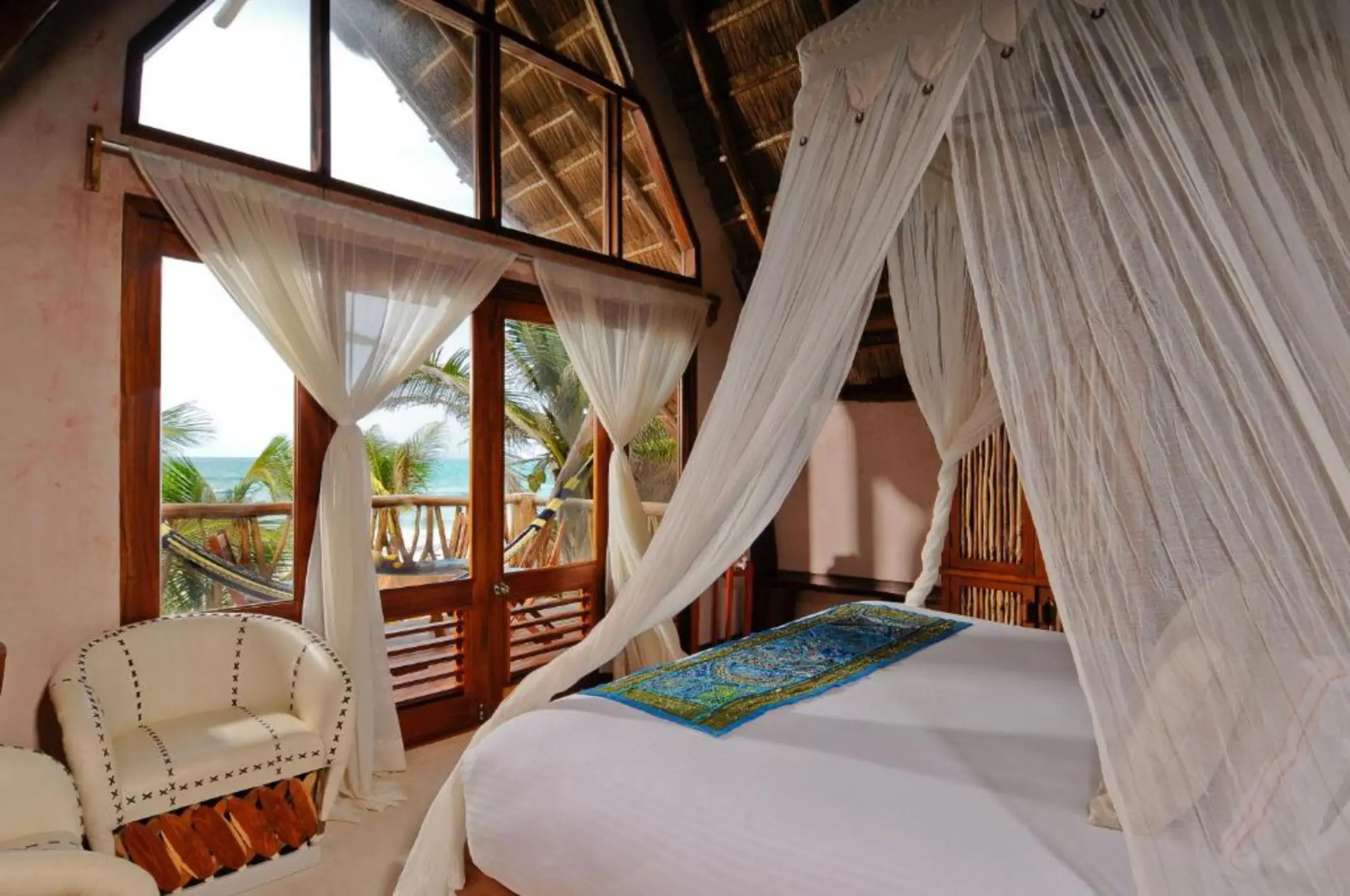 suite with sea views at Ahau Tulum