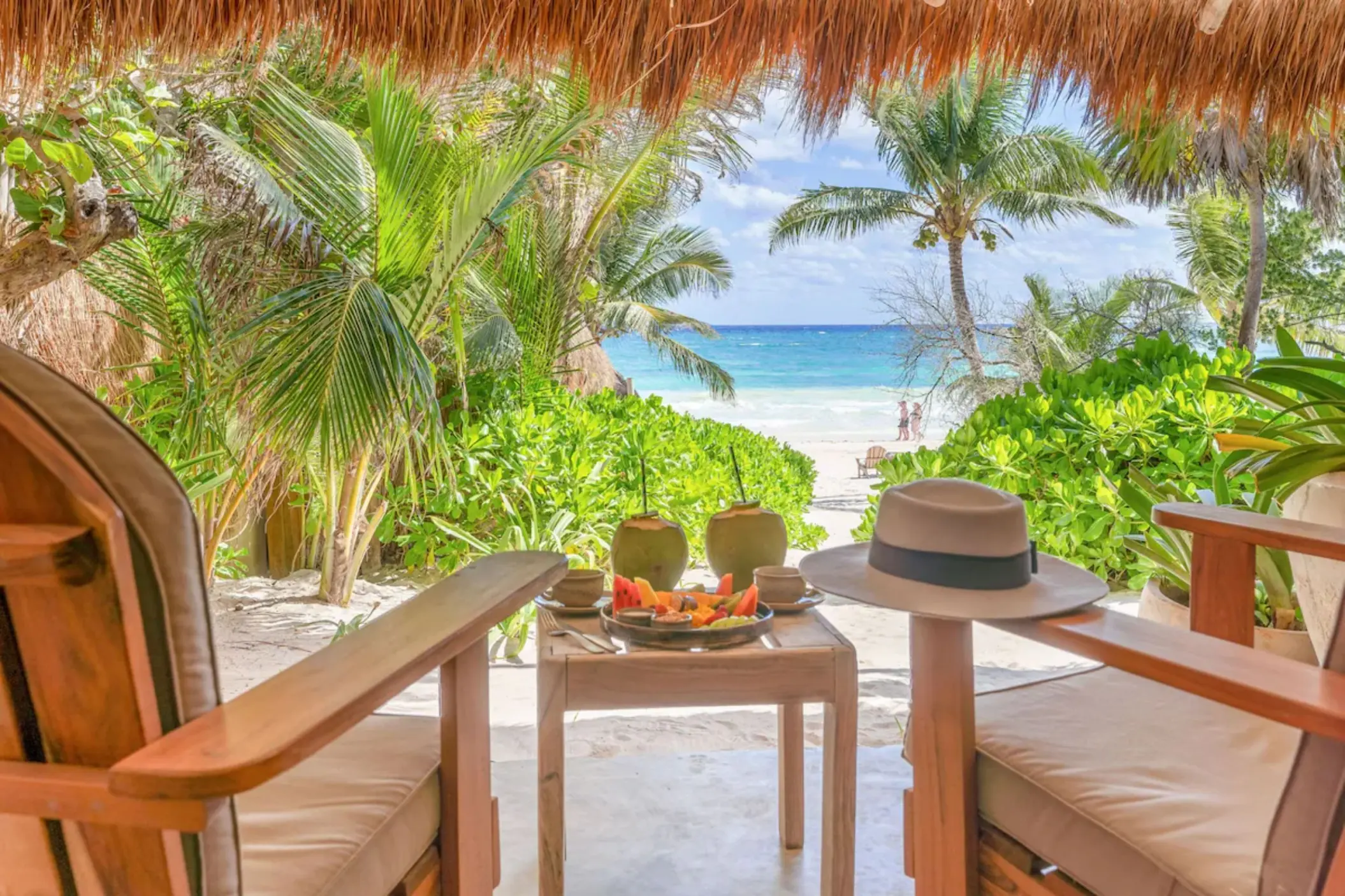 view from room at Ahau Tulum