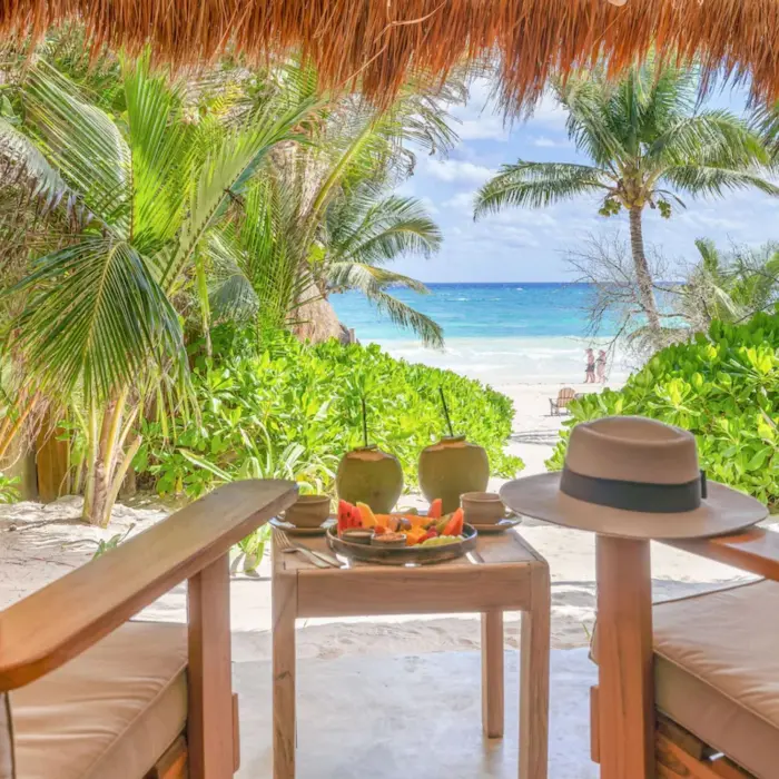 view from room at Ahau Tulum