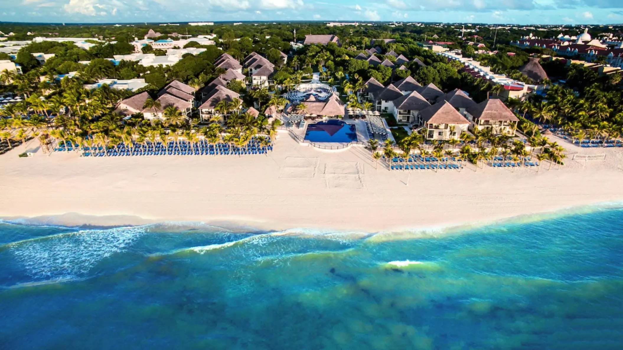 aerial view of Allegro Playacar