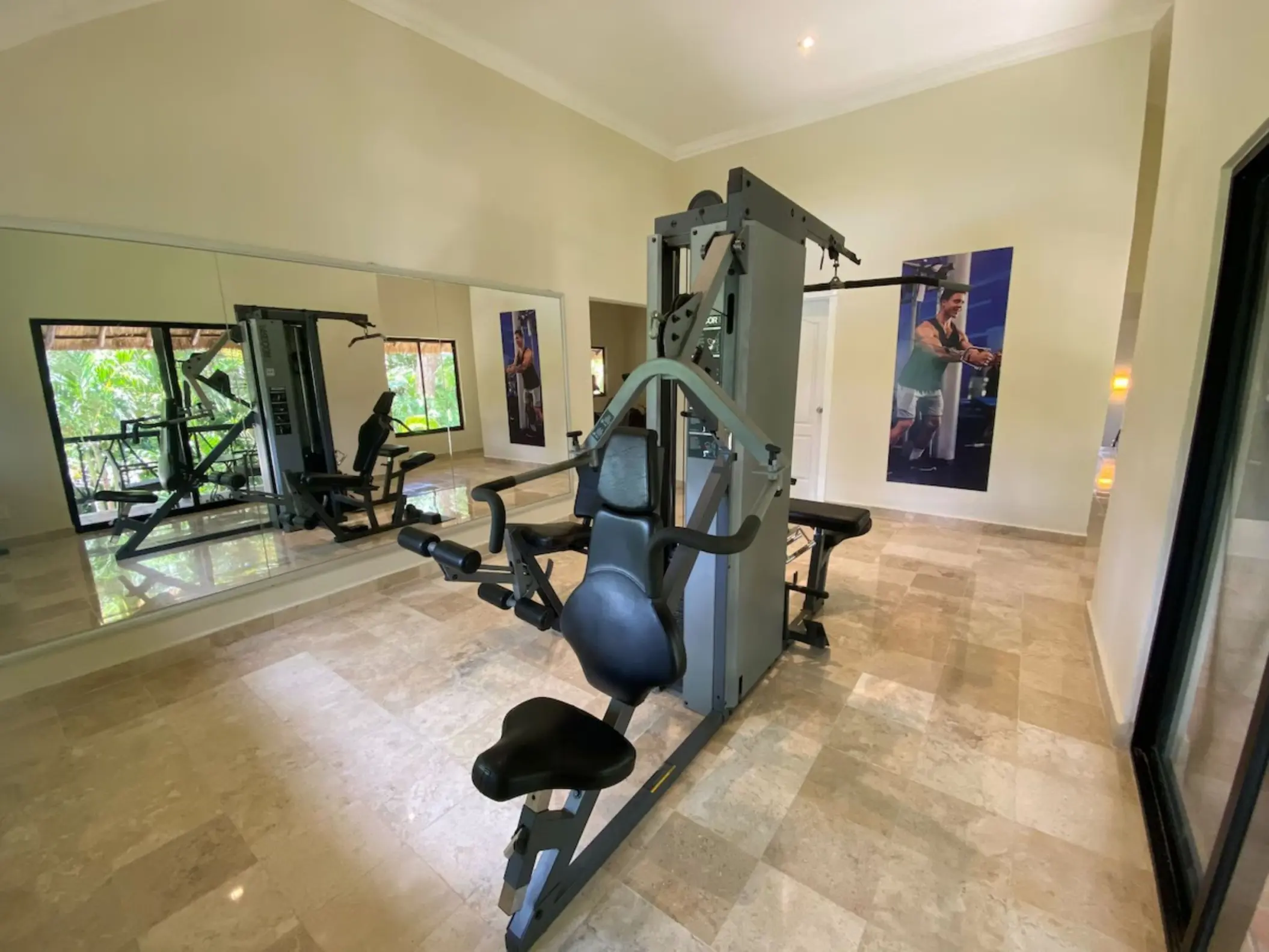 gym at Allegro Playacar
