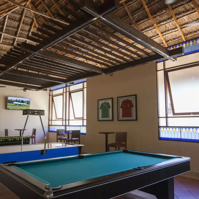 indoor games at Allegro Playacar