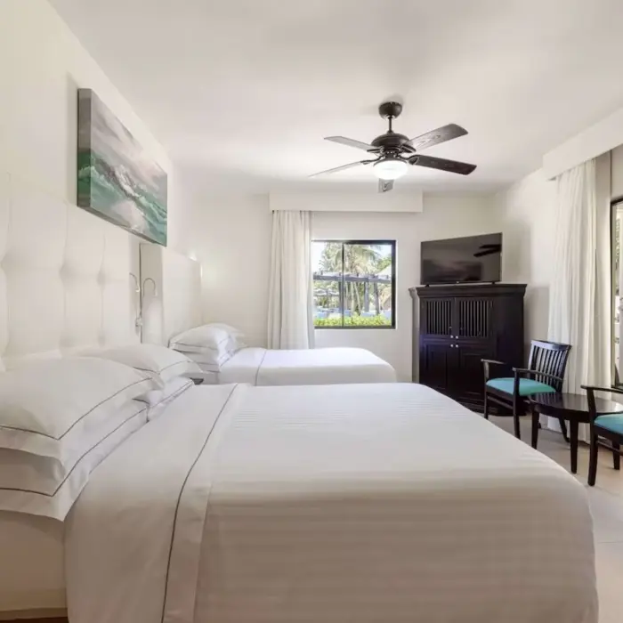 superior suite with two beds at Allegro Playacar