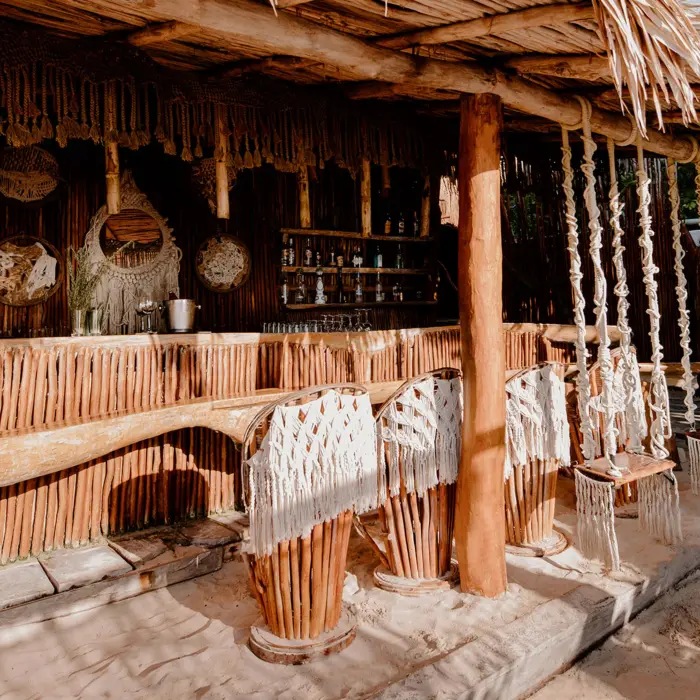 imix beach club at Azulik Tulum