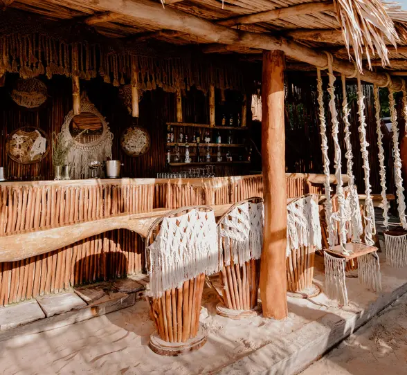 imix beach club at Azulik Tulum