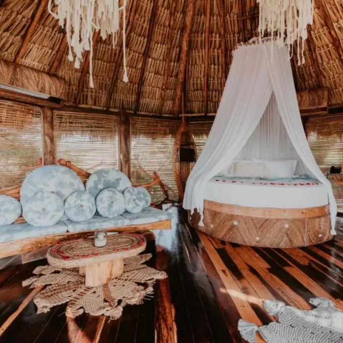 moon villa at Azulik Tulum