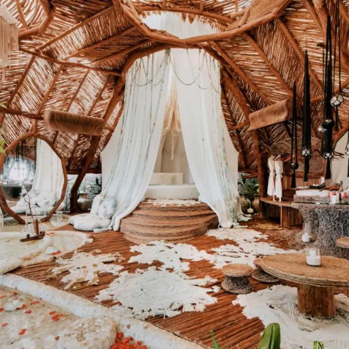 superior suite at Azulik Tulum