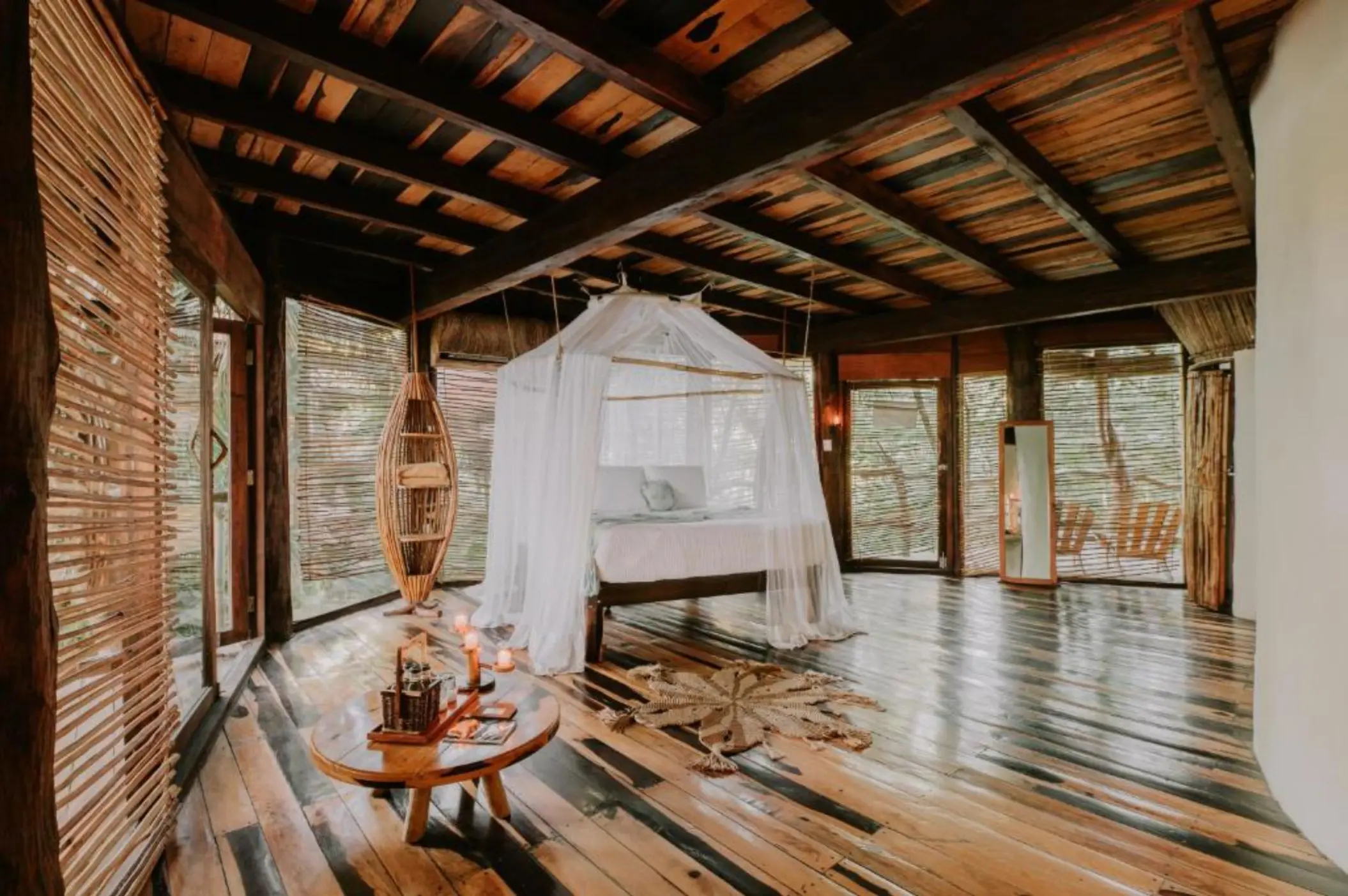 villa with outdoor tub at Azulik Tulum
