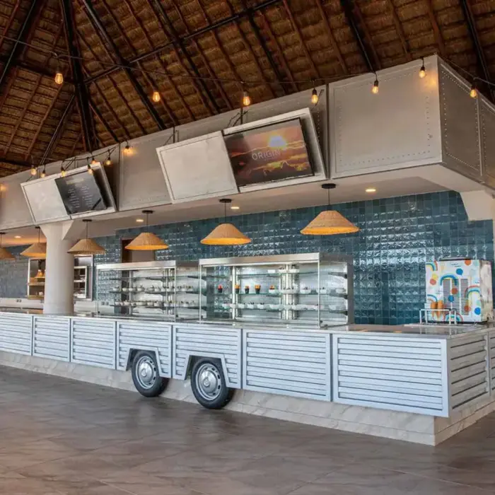 foodtruck restaurant at Bahia Principe Grand Tulum