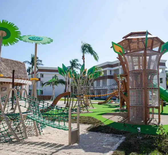 kids play area at Bahia Principe Grand Tulum