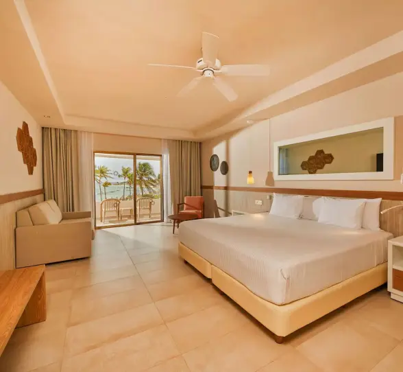 ocean view suite at Bahia Principe Grand Tulum