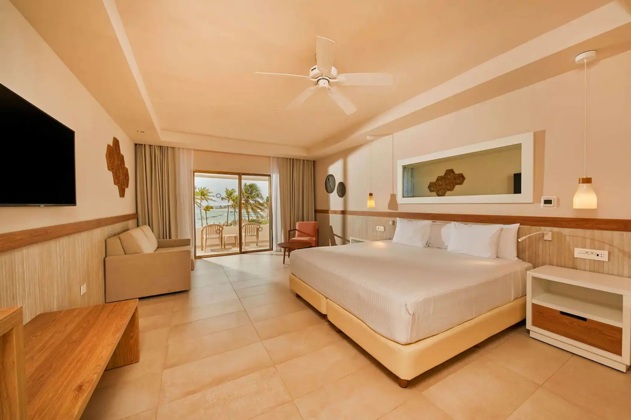 ocean view suite at Bahia Principe Grand Tulum