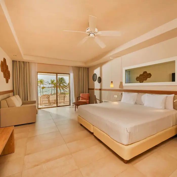 ocean view suite at Bahia Principe Grand Tulum