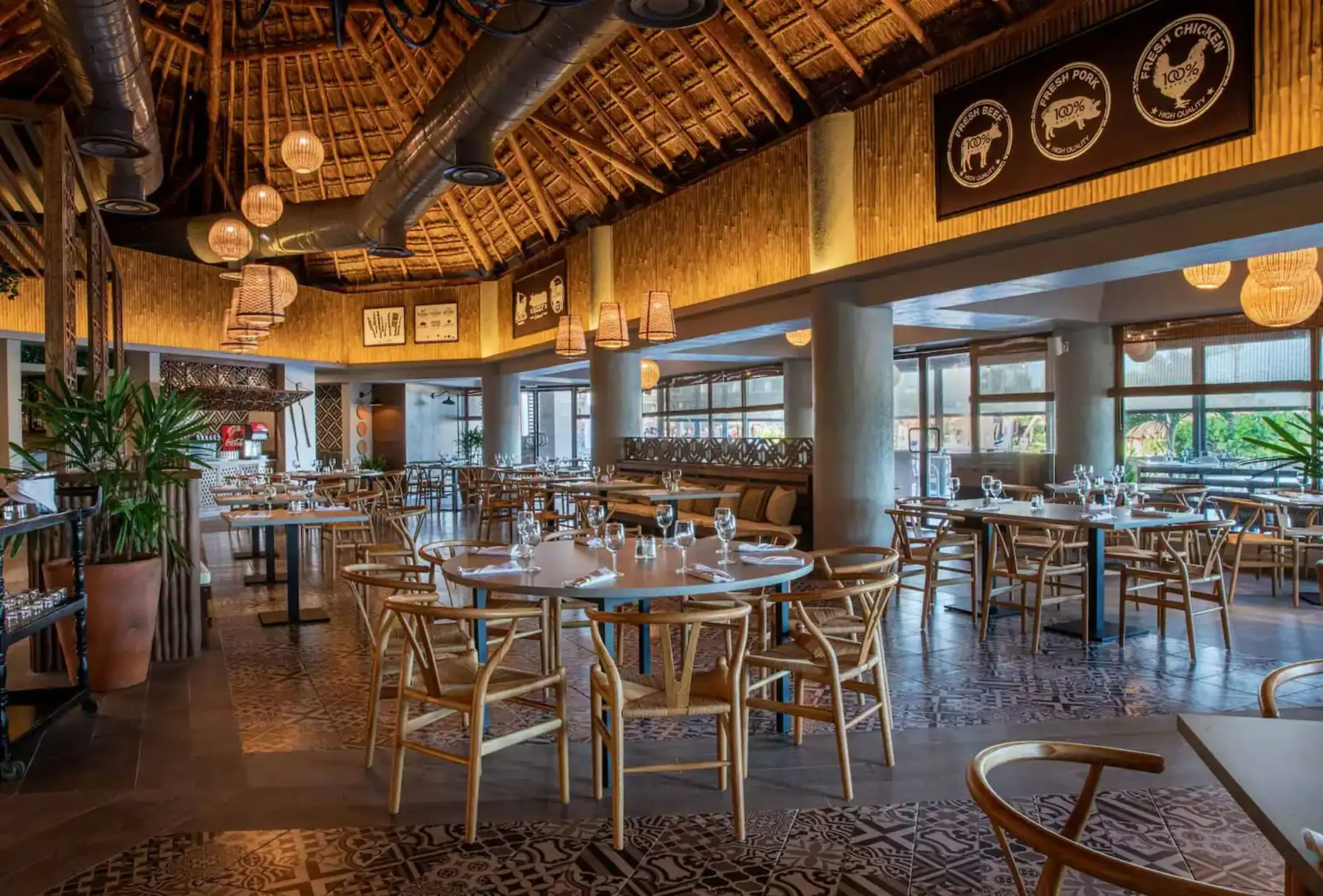 rodizio restaurant at Bahia Principe Grand Tulum