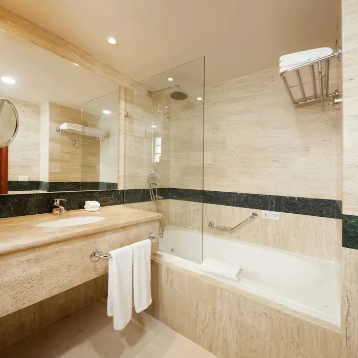 washroom of a suite at Bahia Principe Grand Tulum