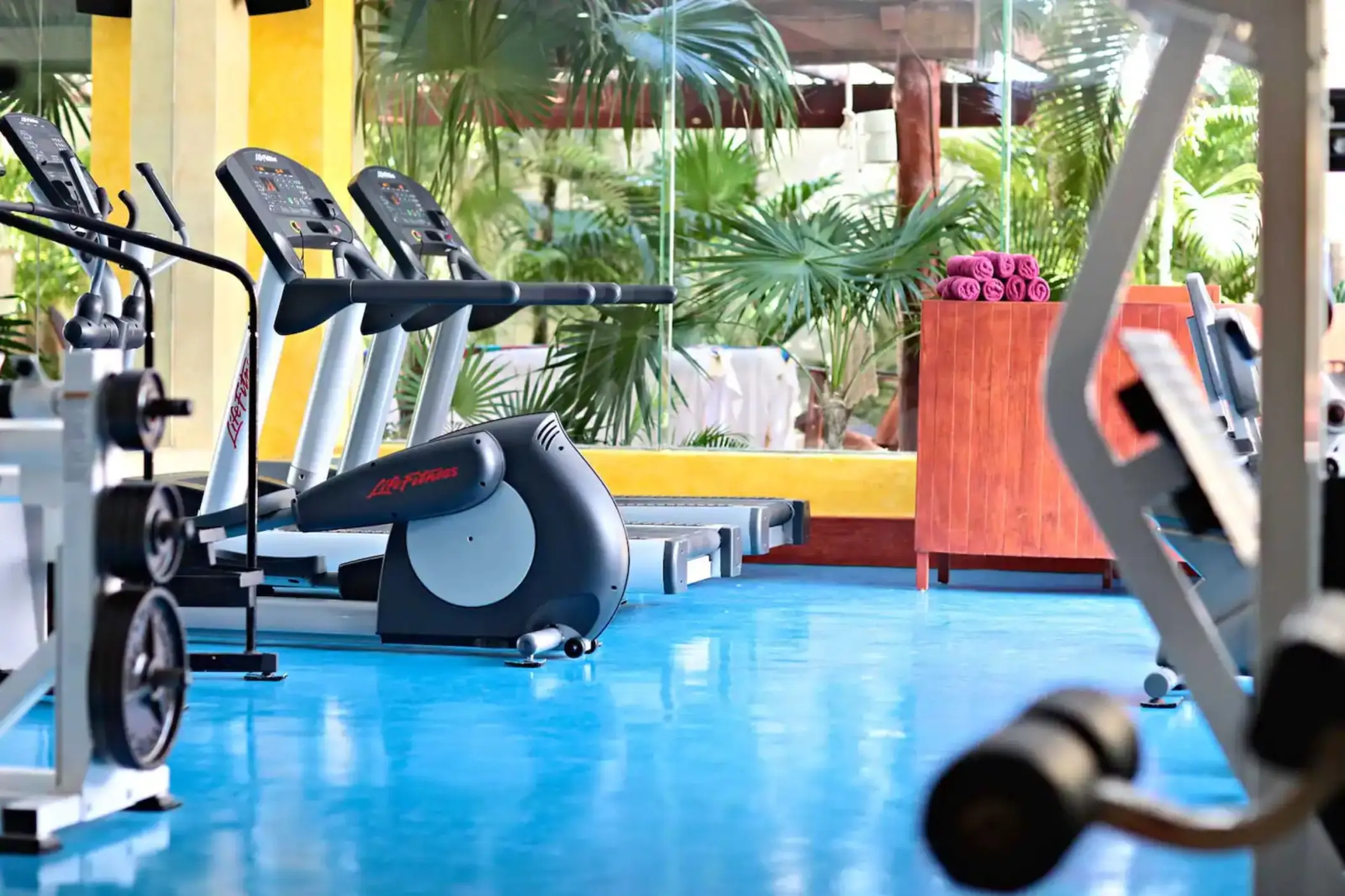 gym at Bahia Principe Luxury Akumal