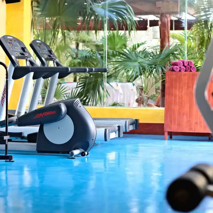 gym at Bahia Principe Luxury Akumal