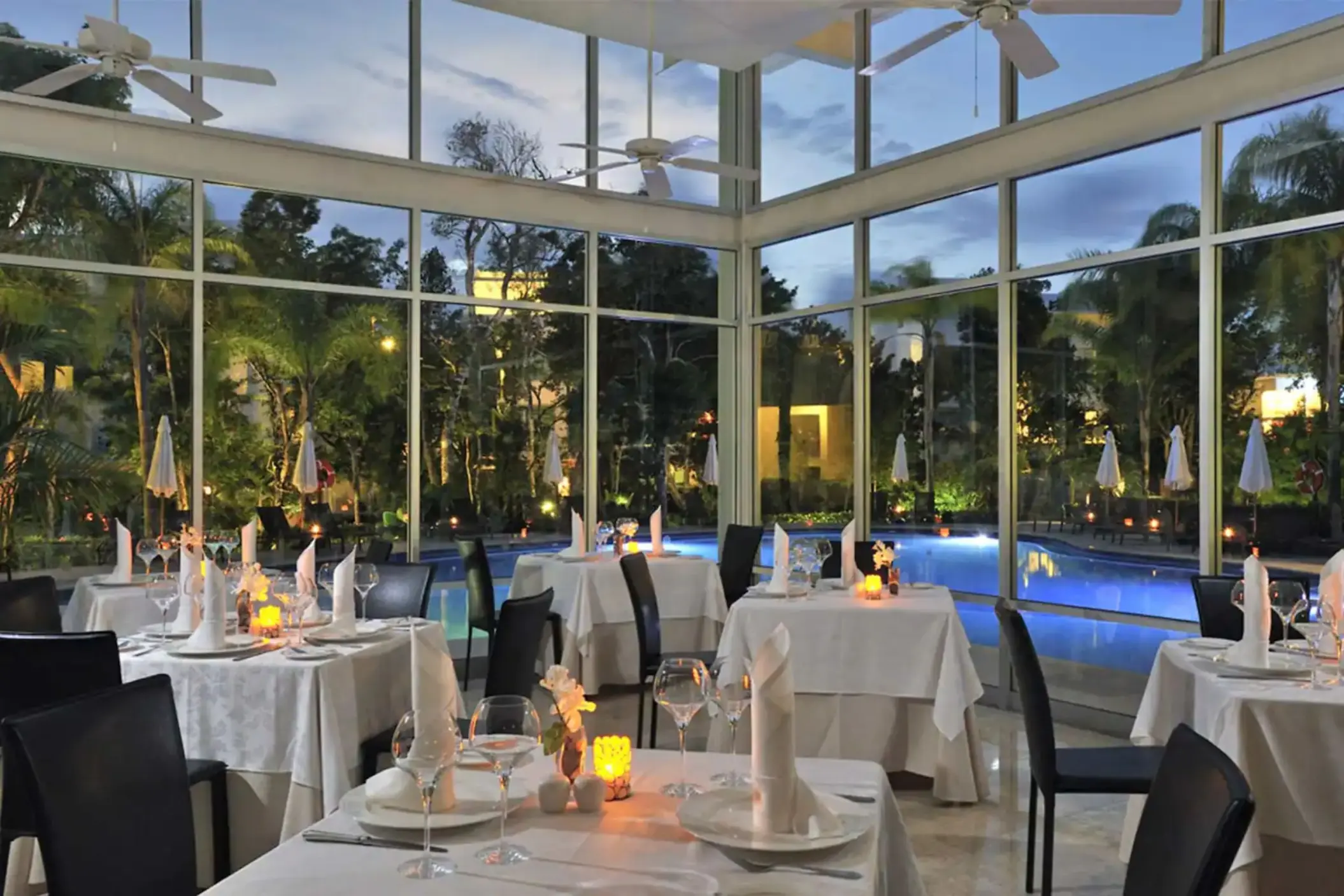 poolside restaurant at Bahia Principe Luxury Sian Ka'an