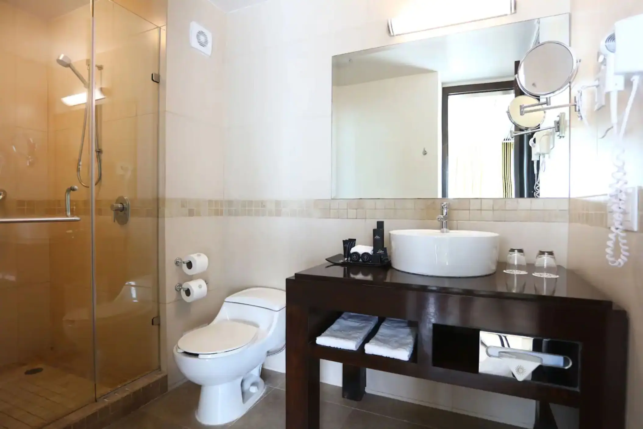 washroom of suite at Bahia Principe Luxury Sian Ka'an