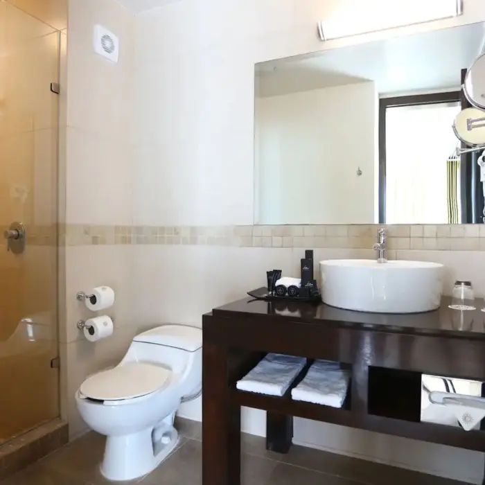 washroom of suite at Bahia Principe Luxury Sian Ka'an