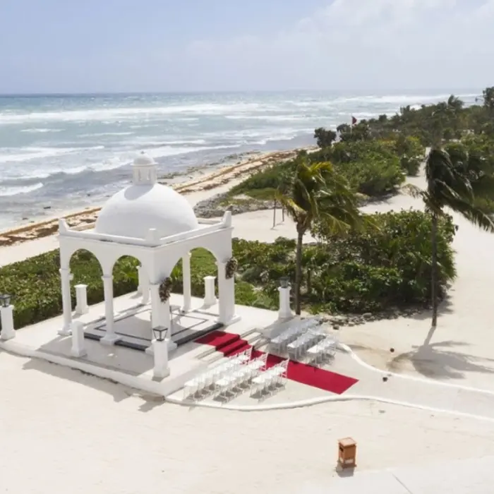wedding gazebo venue at Bahia Principe Luxury Sian Ka'an