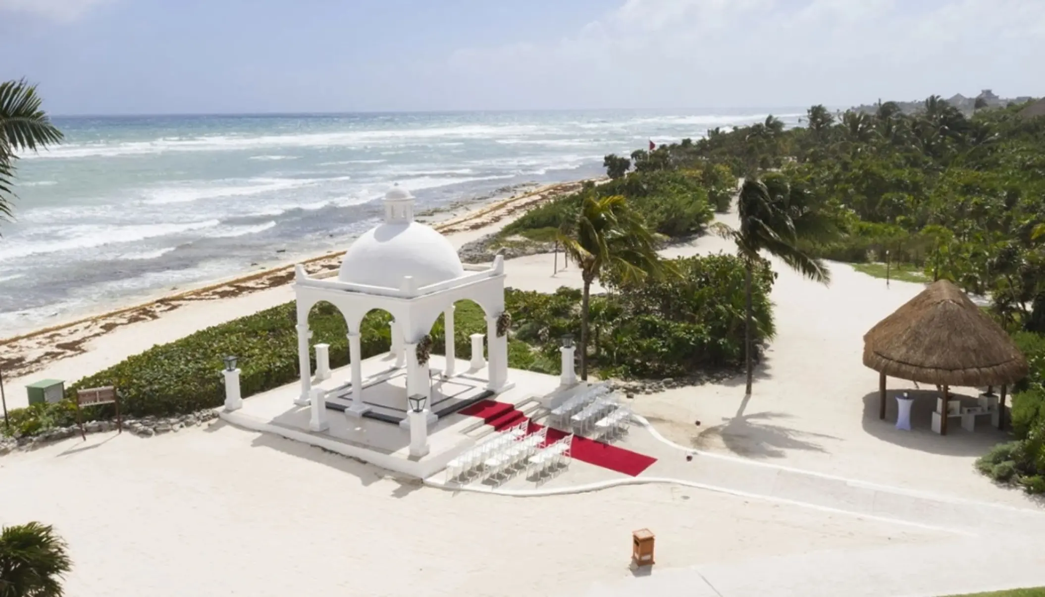 wedding gazebo venue at Bahia Principe Luxury Sian Ka'an