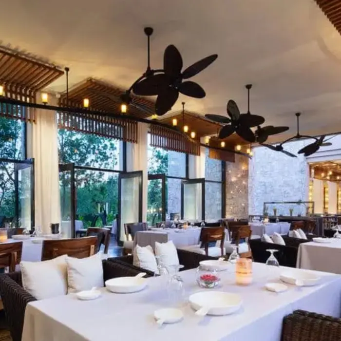 cello restaurant at Banyan Tree Mayakoba