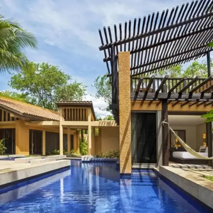 spa villa at Banyan Tree Mayakoba