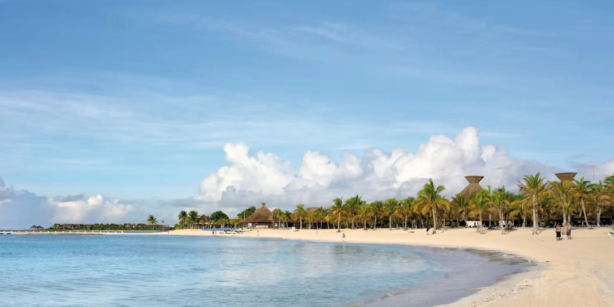 beach at Barcelo Maya Palace
