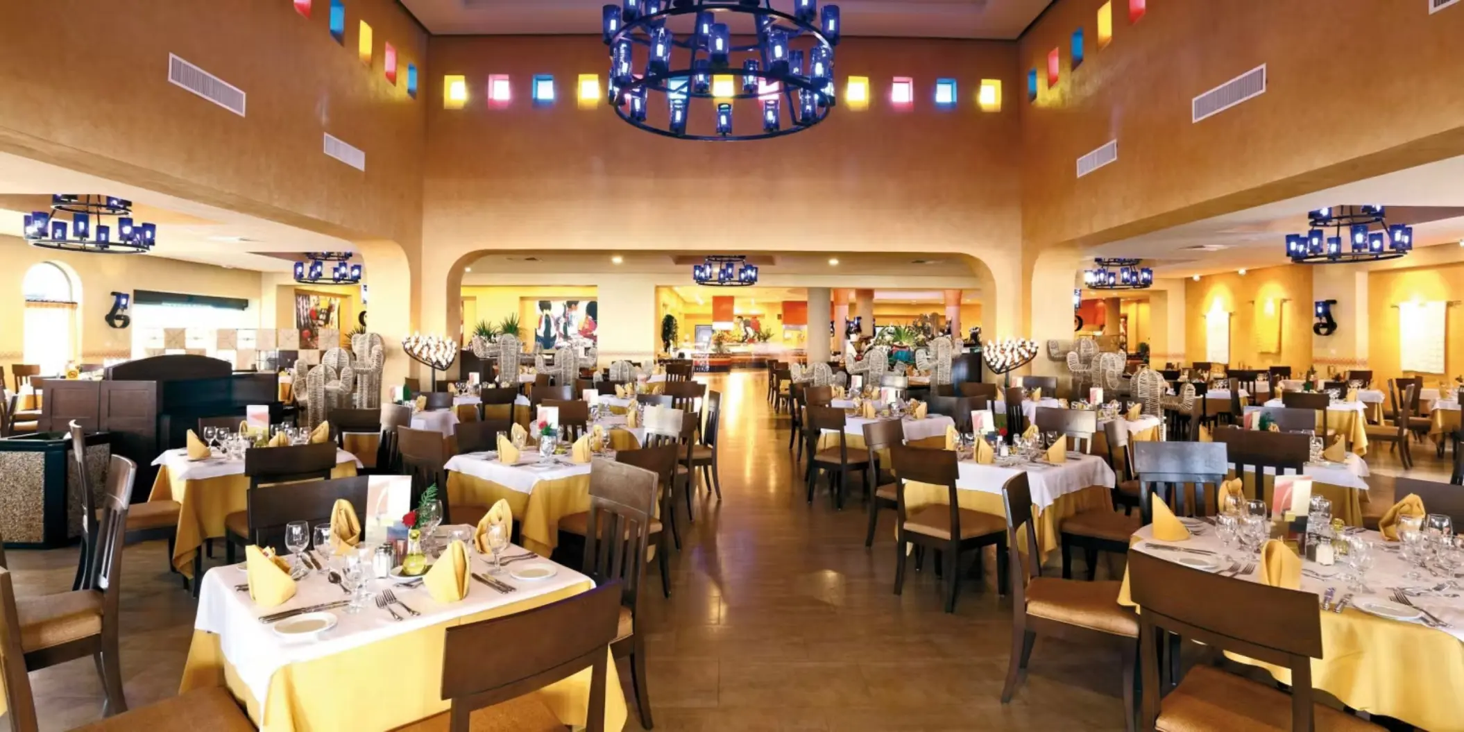la hacienda restaurant at Barcelo Maya Palace
