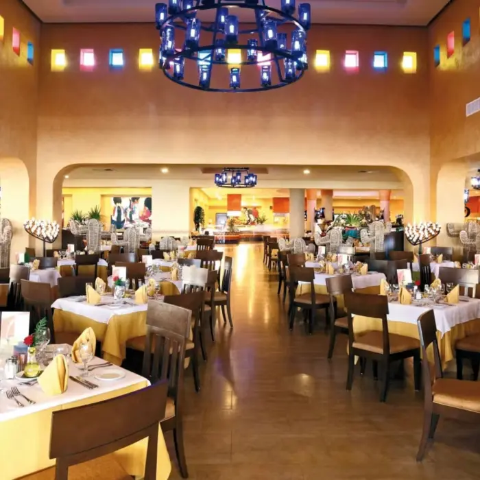 la hacienda restaurant at Barcelo Maya Palace