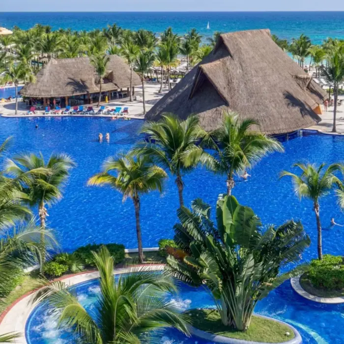 pools at Barcelo Maya Palace
