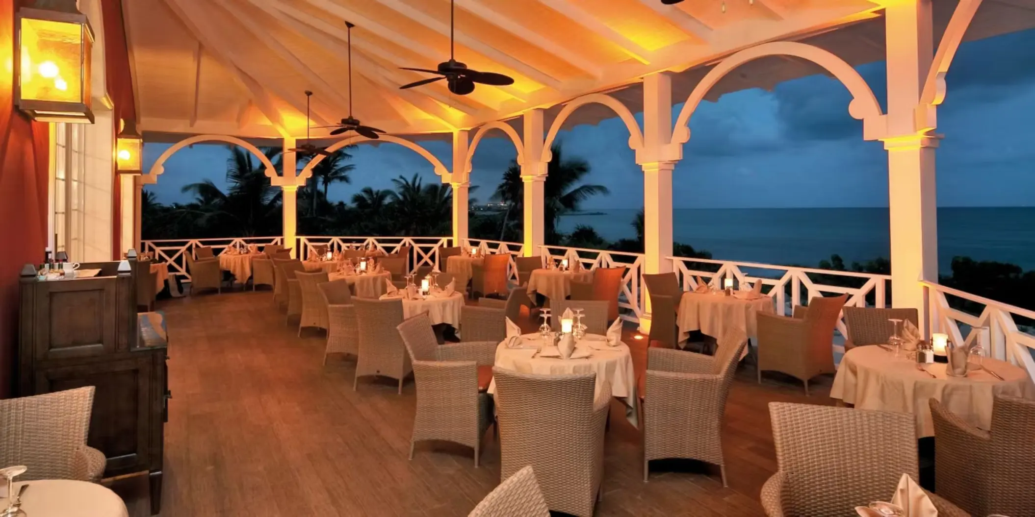 restaurant at Barcelo Maya Palace