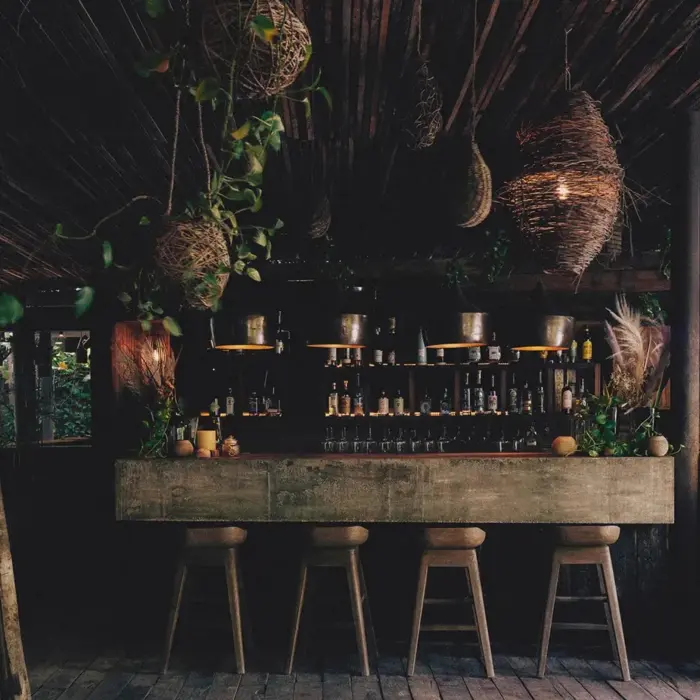 jungle bar at Be Tulum resort