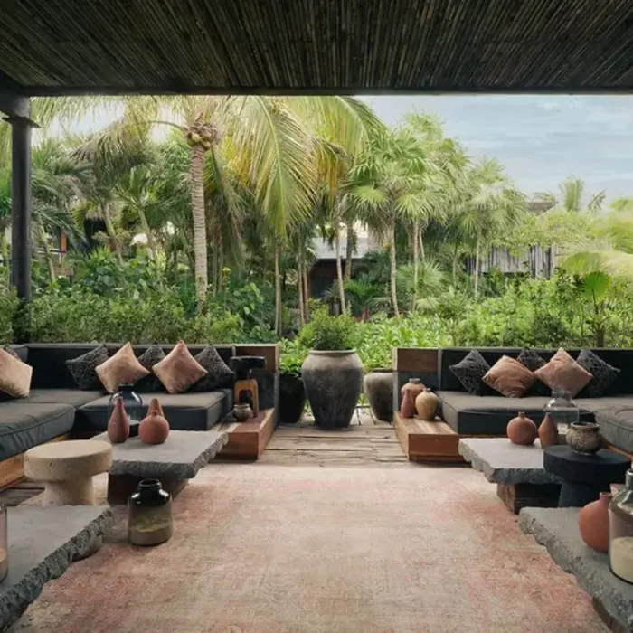 sky terrace event venue and restaurant at Be Tulum resort