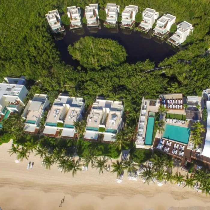 aerial view of Blue Diamond Luxury Boutique Hotel