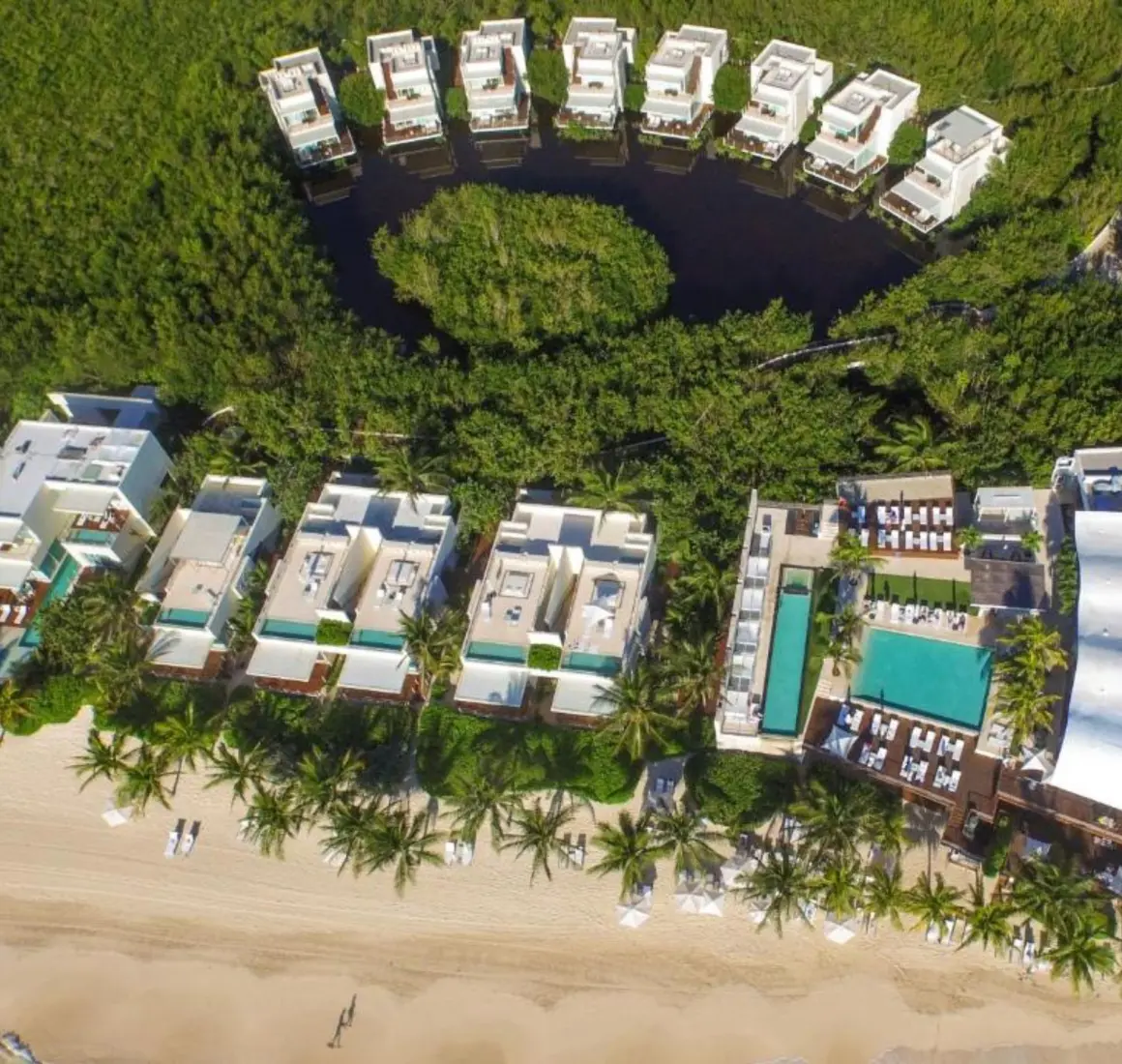 aerial view of Blue Diamond Luxury Boutique Hotel