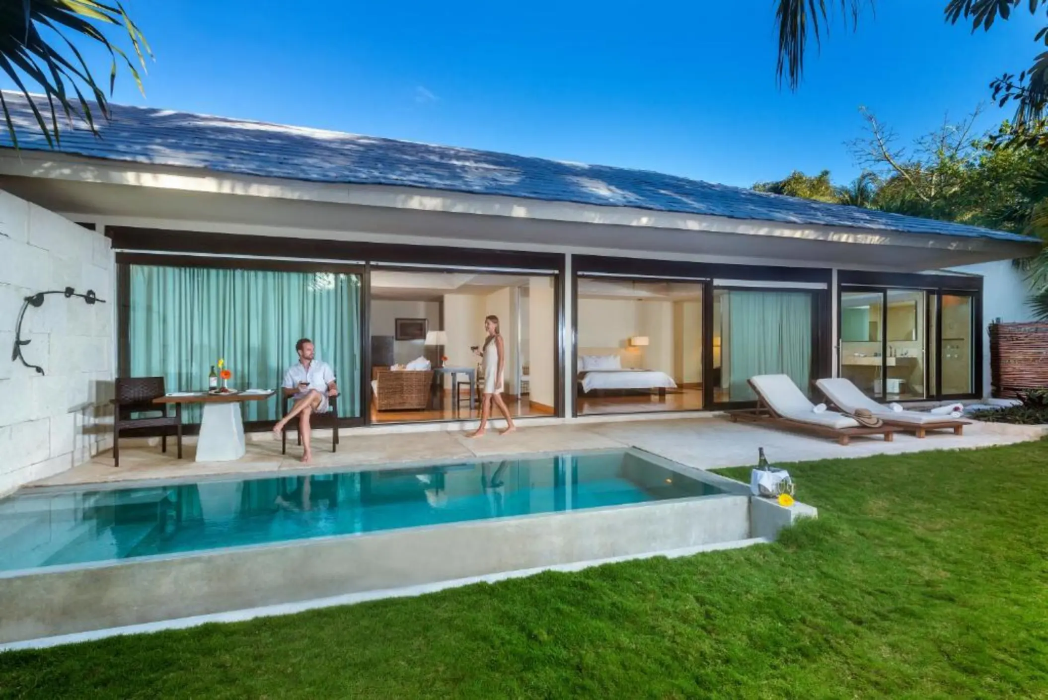 suite with private pool at Blue Diamond Luxury Boutique Hotel
