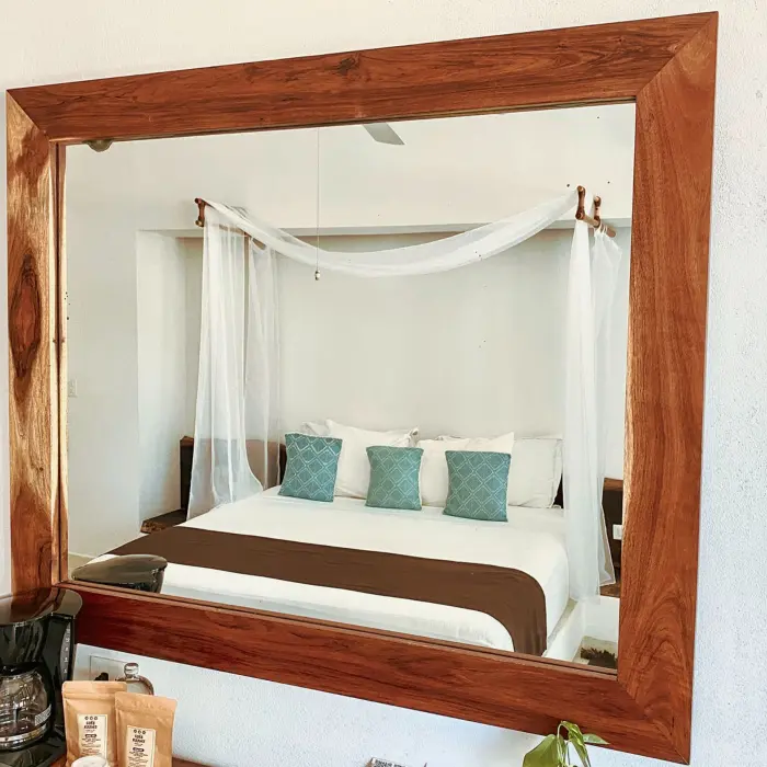 beachfront rooftop room at Cabanas Tulum Hotel