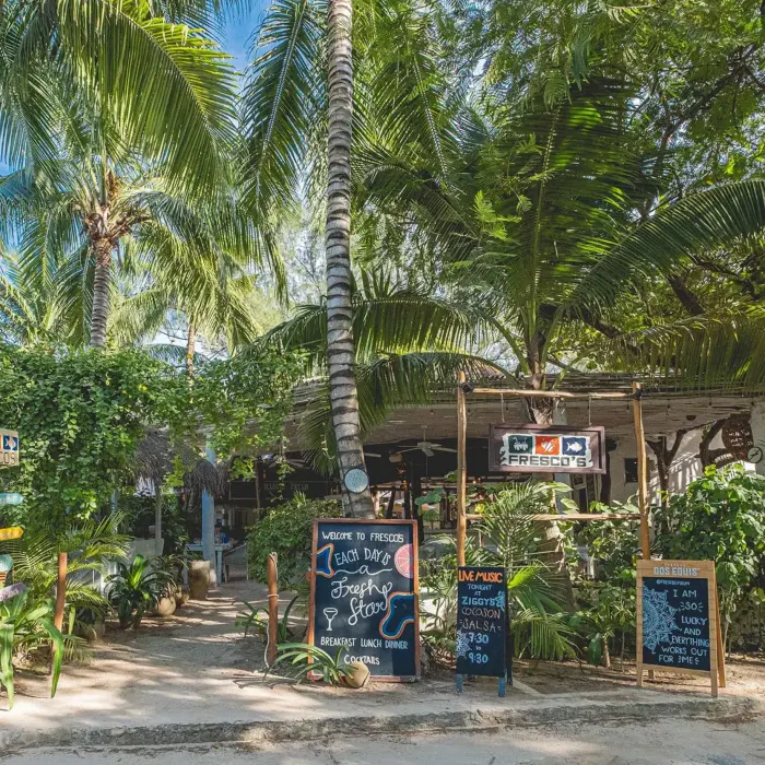 frescos restaurant at Cabanas Tulum Hotel