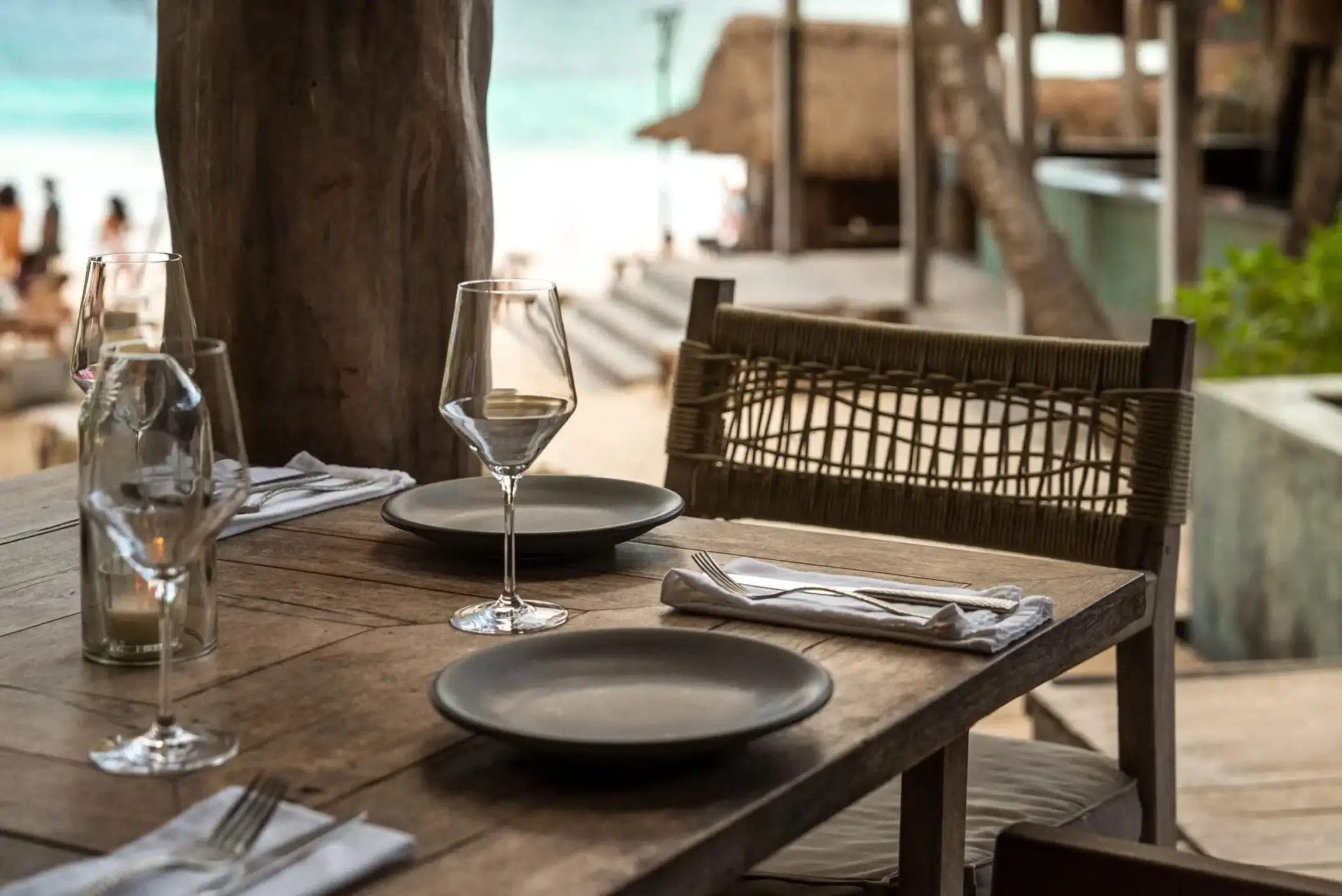 kapok restaurant at Casa Ganesh tulum