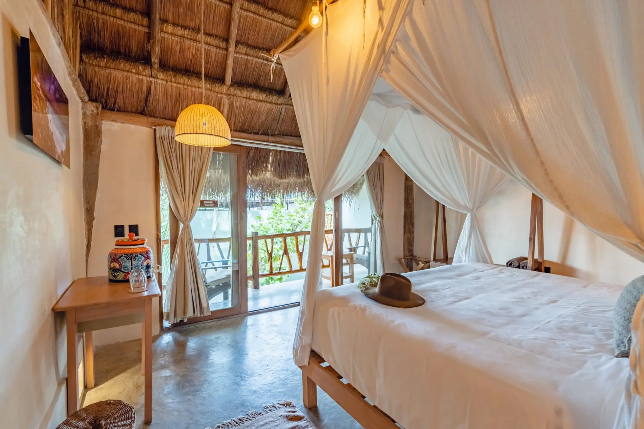 standard room king at Casa Ganesh tulum