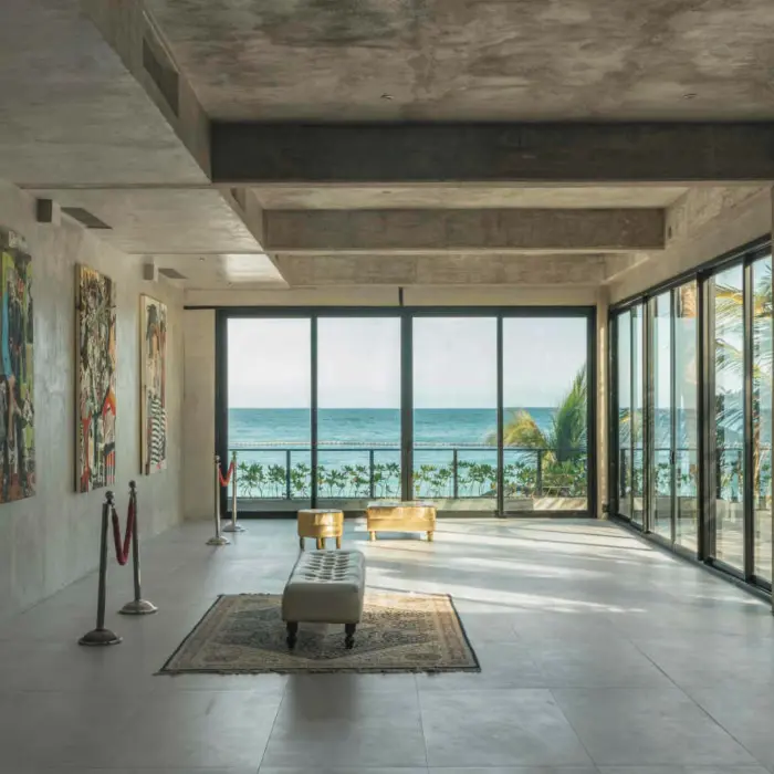 art on display at Casa Malca