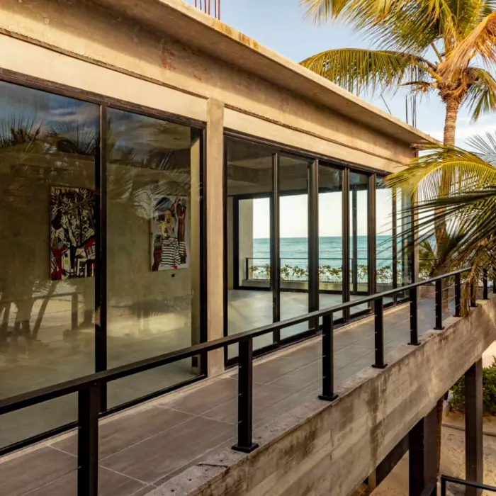 Casa Malca exteriors with ocean views